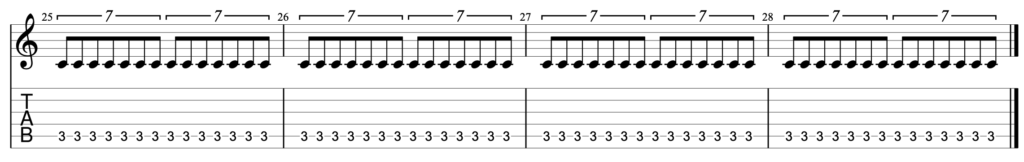Guitar diagram – Playing with a Metronome — Important or useless?