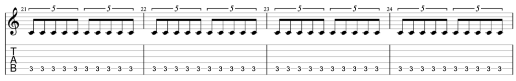 Guitar diagram – Playing with a Metronome — Important or useless?