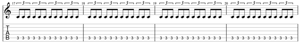 Guitar diagram – Playing with a Metronome — Important or useless?