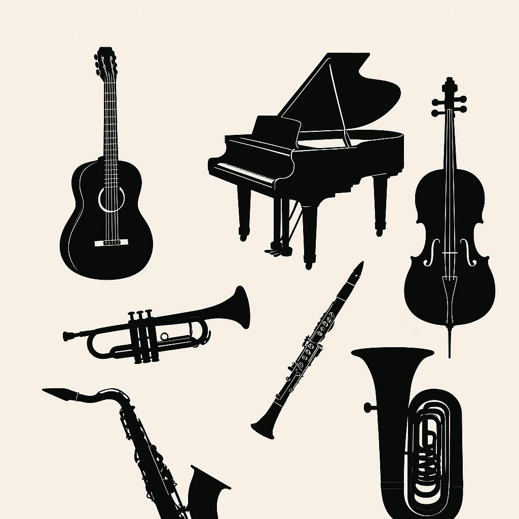 C, B♭, or E♭ instrument — How do they differ?”